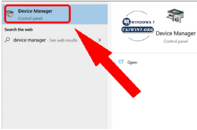 Cài đặt lại Driver card màn hình