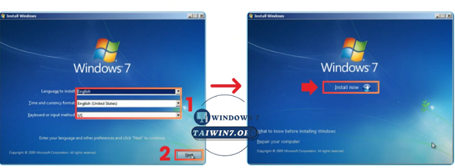 Lựa chọn các thông tin phù hợp và nhấn Install để cài đặt.