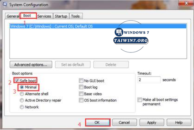 Chọn và thực hiện theo hướng dẫn.